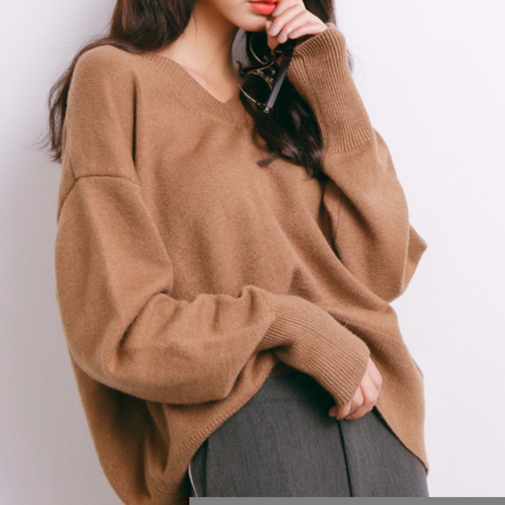 oversized style sweater